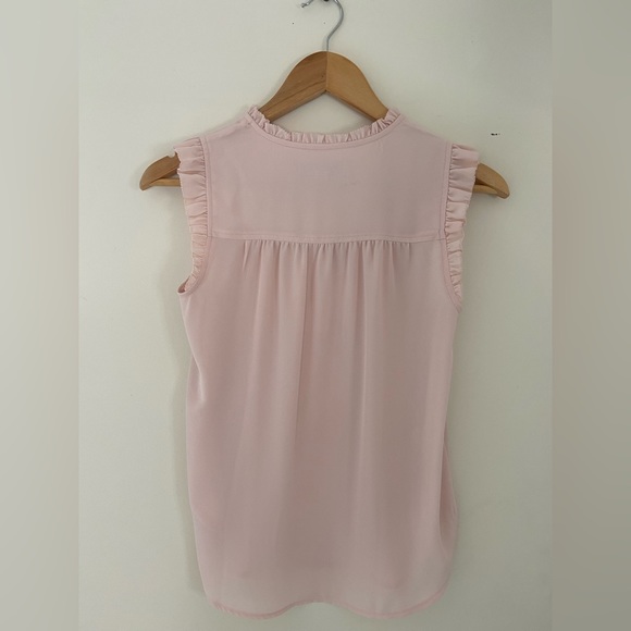 Loft Pink XSP Sleeveless Blouse - Picture 3 of 5